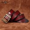 High-end Trendy Retro Handmade Top Layer Cowhide Belt Fashionable Casual All-match Genuine Leather Belt
