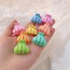 Frosted Butterfly Hairpin: Small Shark Clip for Half-Tied Hairstyles