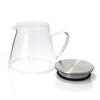 ForLife Glass Teapot, Heat-Resistant, 532ml Capacity, Holds 3 Cups, Includes Tea Strainer Lid, Easy One-Hand Pour, Microwave and Dishwasher Safe, Not