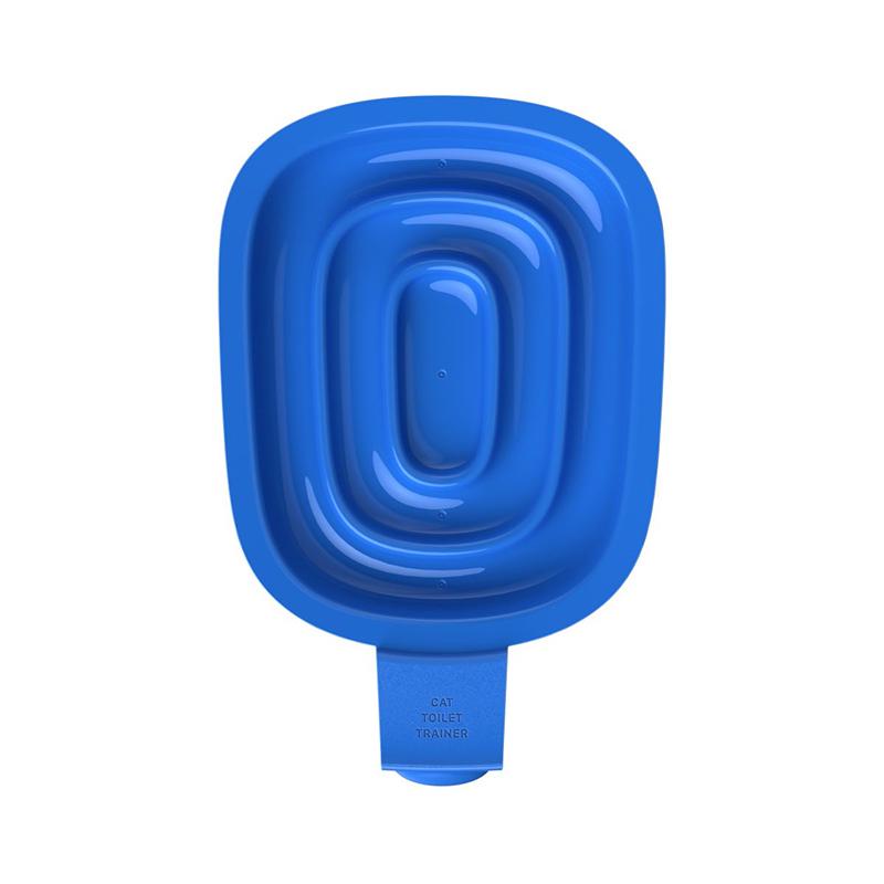 1PC kočičí záchodový trenažér Upgradovaný samoobslužný záchodový trenažér pro kočky Příslušenství k záchodům pro kočky