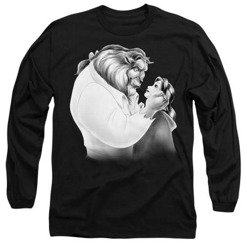 Beauty And The Beast Unisex Adult Sketch T-Shirt