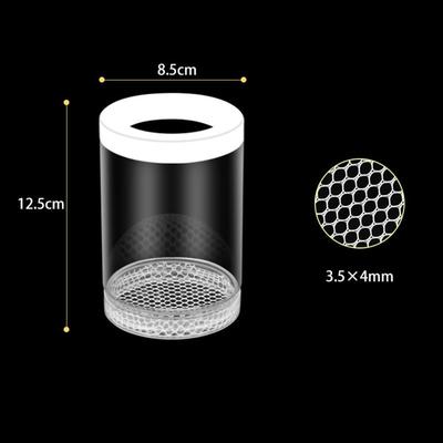 Rete di Plastica Scatola di Schiusa Galleggiante Gamberetti Guppy Trasparente Scatola di Isolamento per la Riproduzione di Pesci Galleggiante Acquario Separabile Breeder