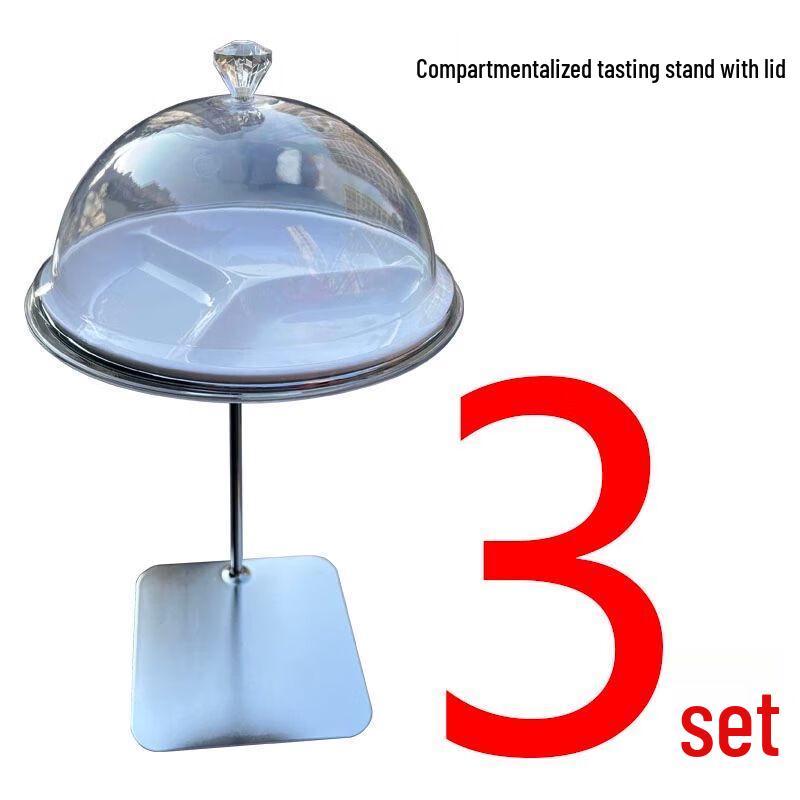 Clear Acrylic Food Sampling Display Stand