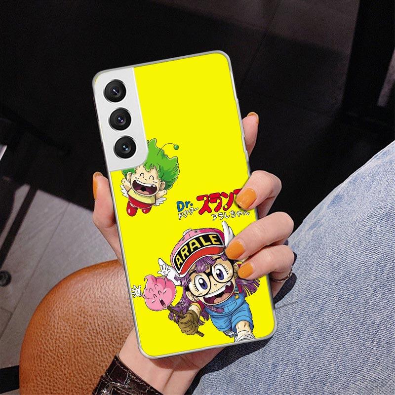 Arale Dr Slump Phnoe Case for Samsung Galaxy S26 S25 Edge S23 S24 Ultra S22 Plus S21 S20 FE Unique Cover Soft Coque Galaxy S25 S