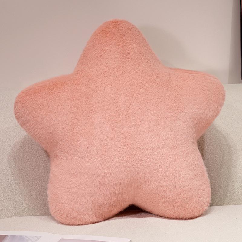 Nordic Style Star Throw Pillow Plush Toy Pentagram Doll Home Sofa Pillow Cushion Girl Doll