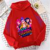 New KPop Demon Hunter Cartoon Girls Hoodies Children's Korean Wave Print Fashion Casual Tops Casual Girls Clothing Warm