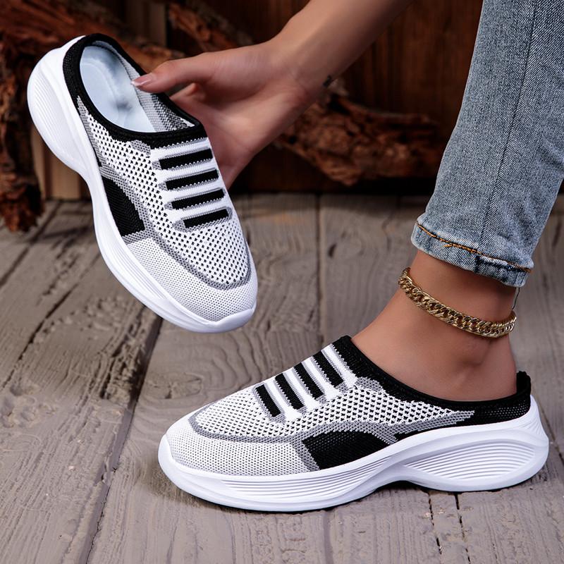 Women casual shoes in large size lightweight and breathable walking shoes women slippers comfortable and easy to step on