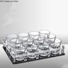 Acrylic Cup Holder White Wine Glass Set Shot Glass Set Cup Storage Rack KTV Bar Spirit Glass Cup Organizer Tumbler Holders