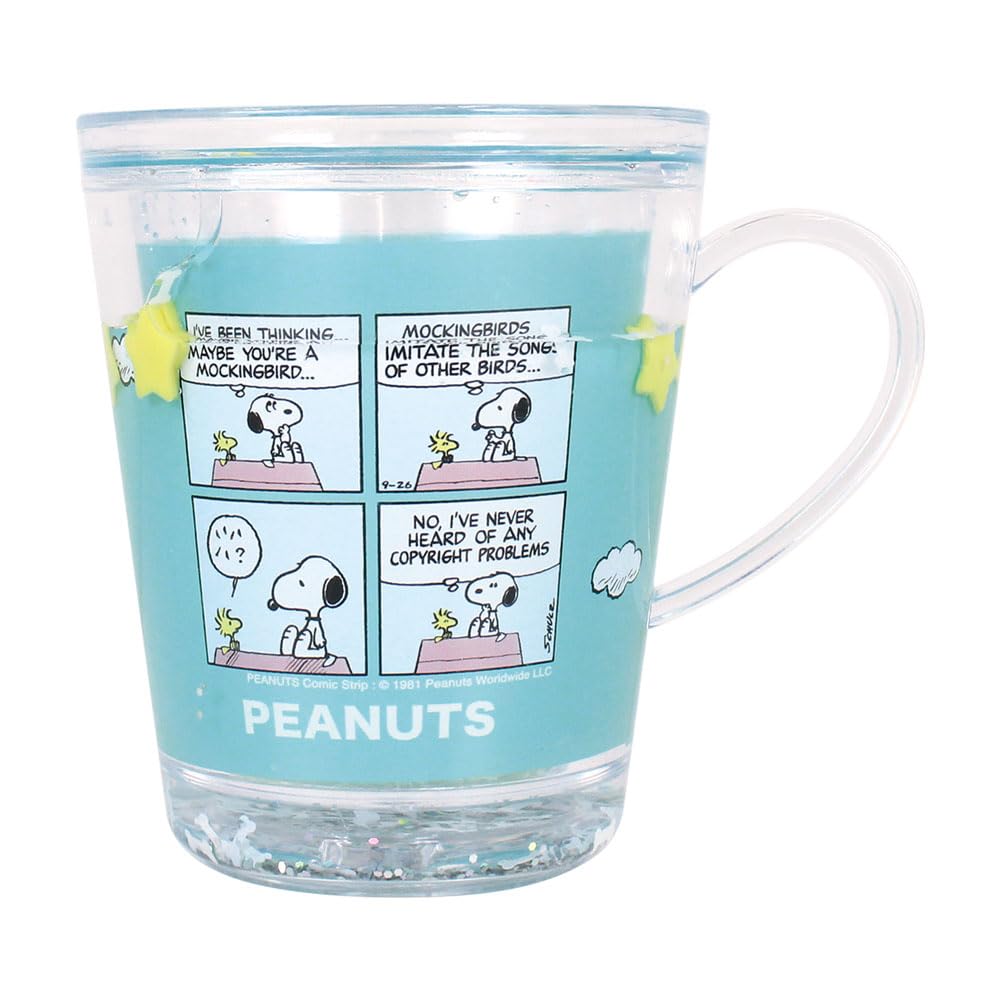 Snoopy Water Cup Comic