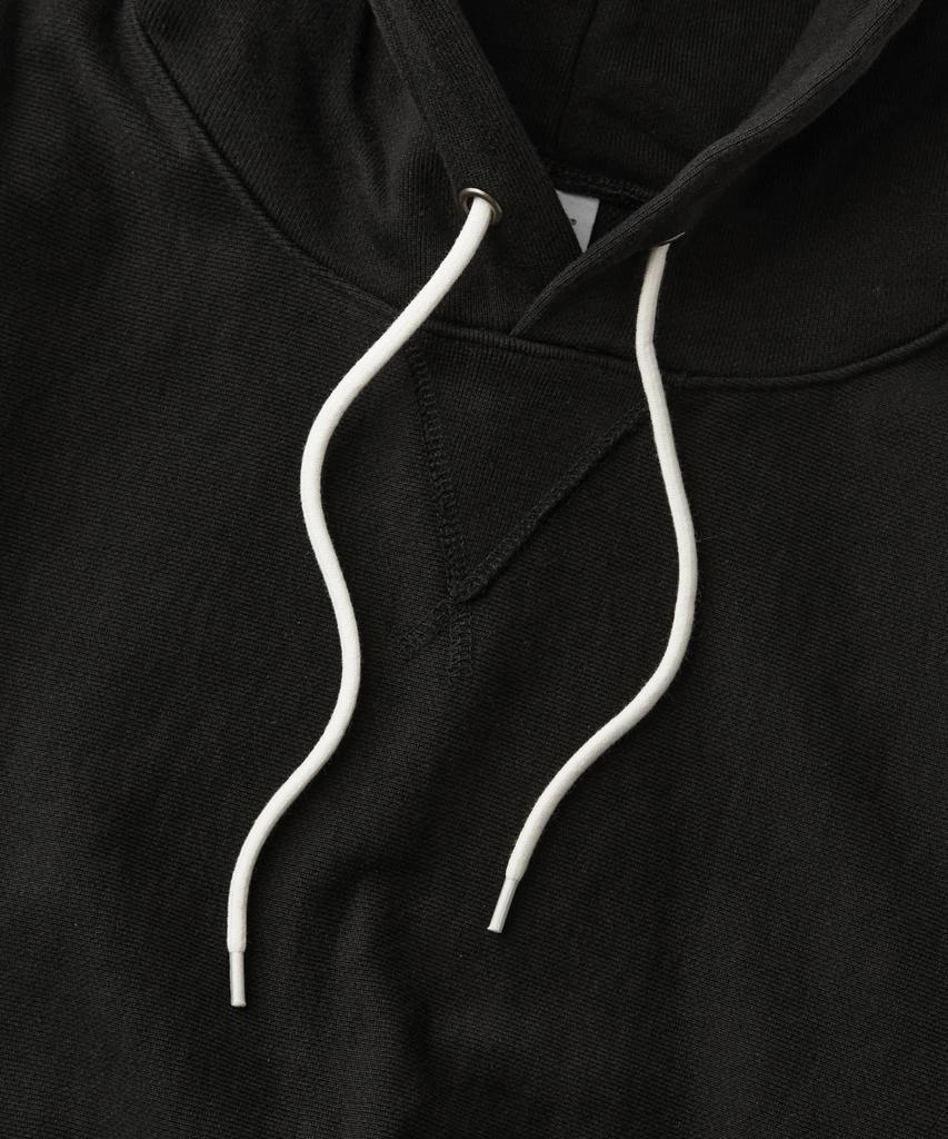 Reverse Heavy Hood Sweat_Black