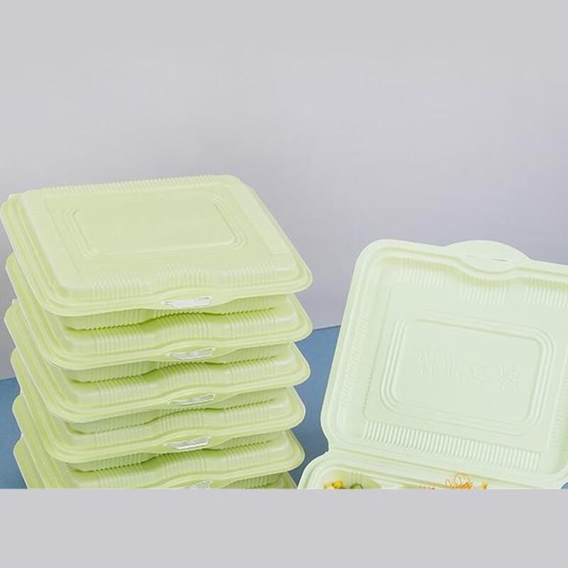 YOUAO Disposable 4-Compartment Lunch Boxes