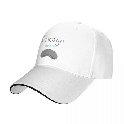 Chicago Bean Cap Baseball Cap Baseball Cap Wild Ball Hat Girl's Hats Unisex's