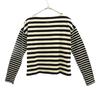 RHC Made In Japan Border Long Sleeve Boat Neck T-shirt Women Used