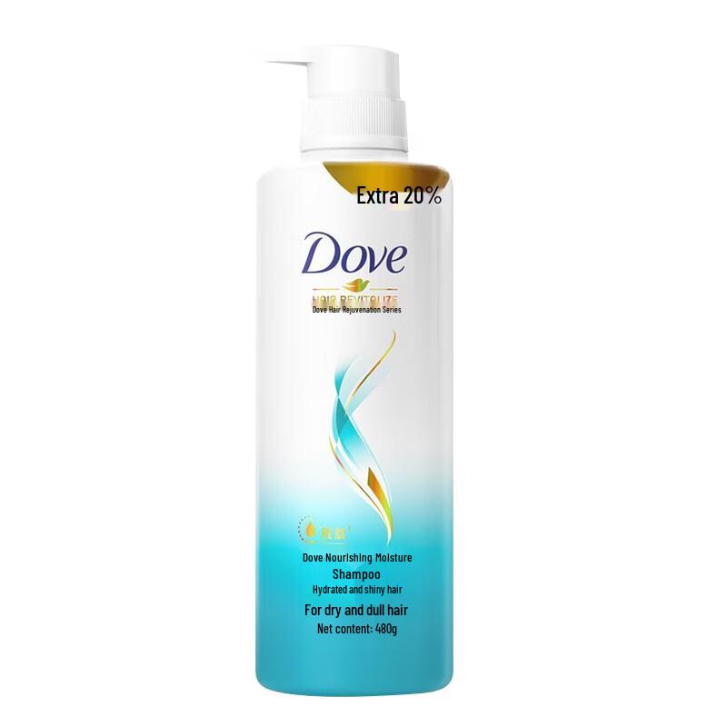 Dove Nourishing Hydrating Silicone-Free Shampoo 480g
