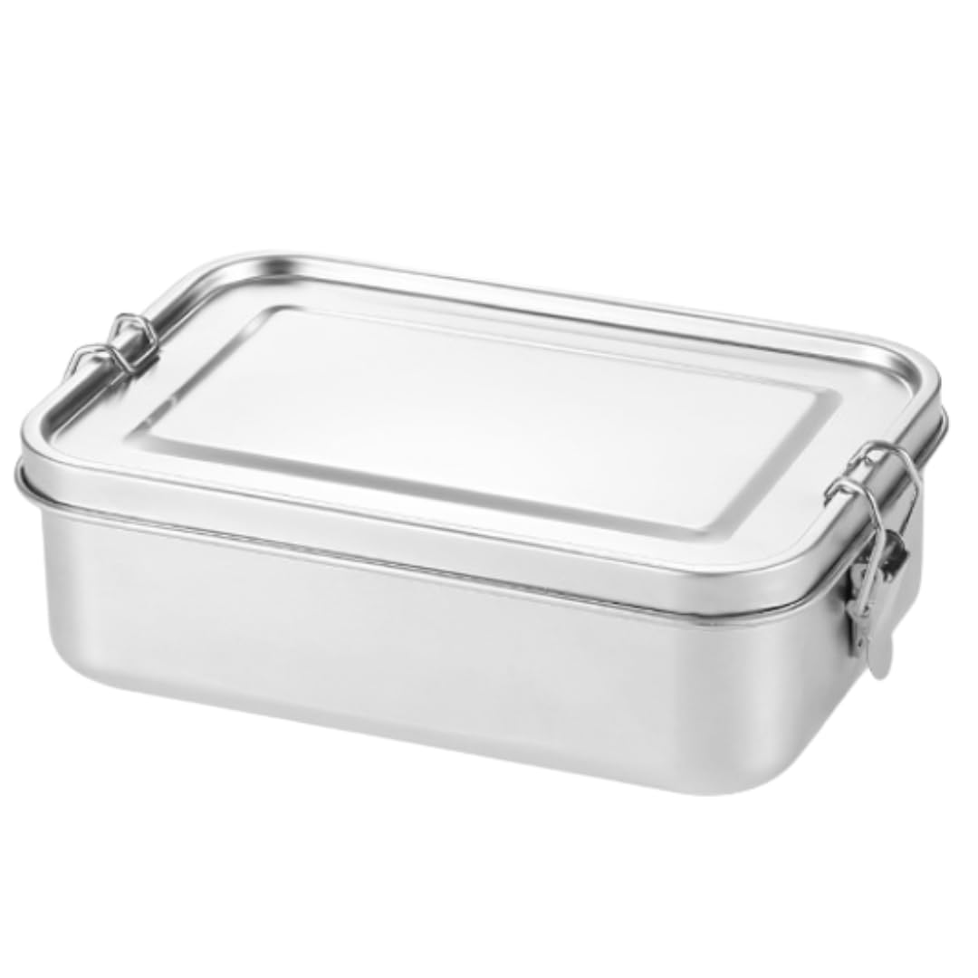 

MaT store Stainless Steel Bento Lunch Meal Picnic Food Storage Container Box, Box, Box, Box, (1200ml)