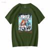 Nova Camiseta Fritz The Cat Desenho Animado Adulto Quadrinhos Camiseta Unisex M Branco Manga Longa Ou Curta Lavagem Vintage Roupas de Designer