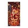 Christmas Fluorescent Door Frame, Door Cover Background, Holiday Party Decoration, Christmas Decoration Hanging Cloth