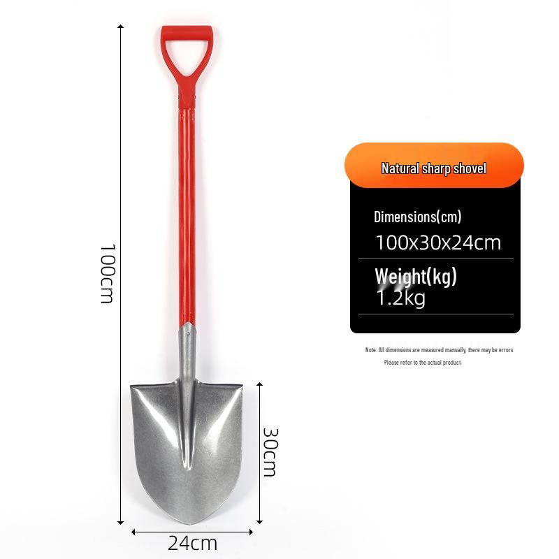Fire Shovel & Spade for Emergency Rescue, Outdoor Digging, Soil Filling, and Disaster Relief