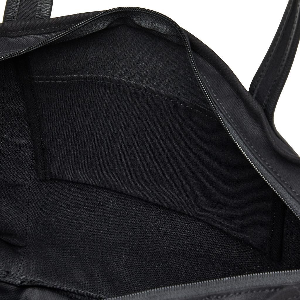 Manhattan Portage Black Label Offizielle Tragetasche MP1385LCVLBL Bevy Tragetasche (LG) Leicht Schwarz Leinwand