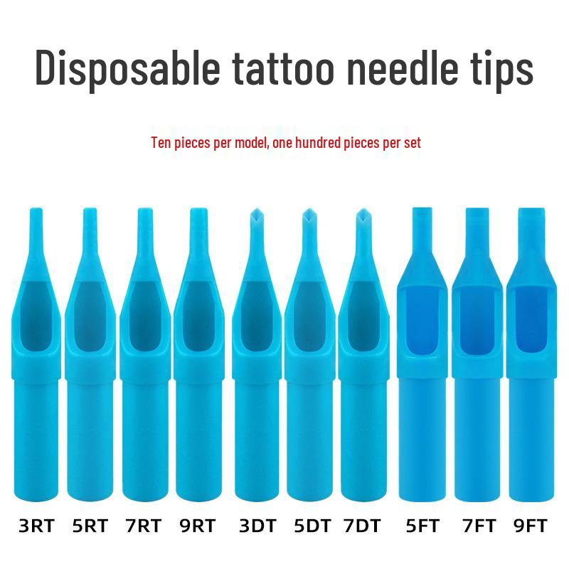 Disposable Blue Tattoo Needle Tips Set for Students