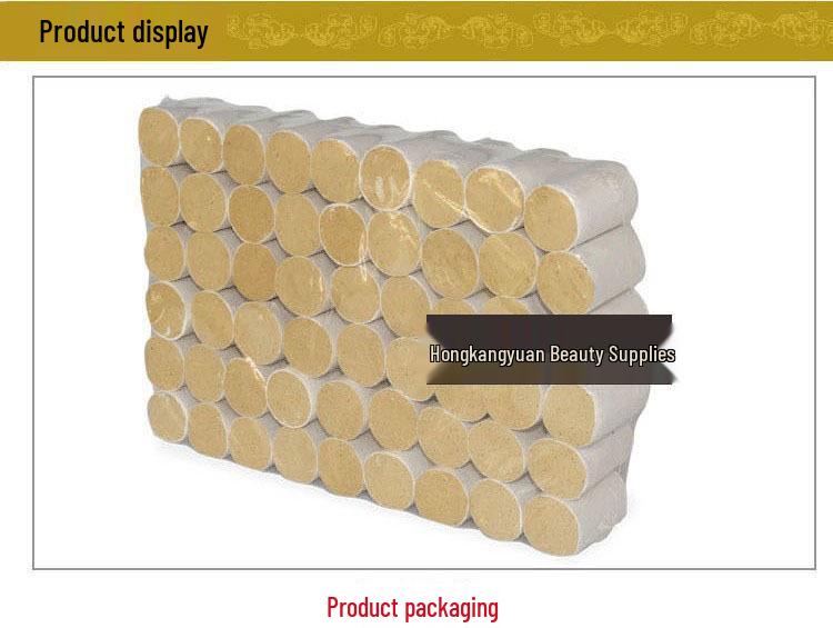 Golden Handmade Pure Moxa Wool Moxibustion and Mugwort Stick Set