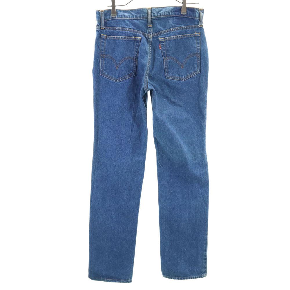 Levi's Calças de ganga retas 42 Talon Vintage anos 80 Masculinas Usadas
