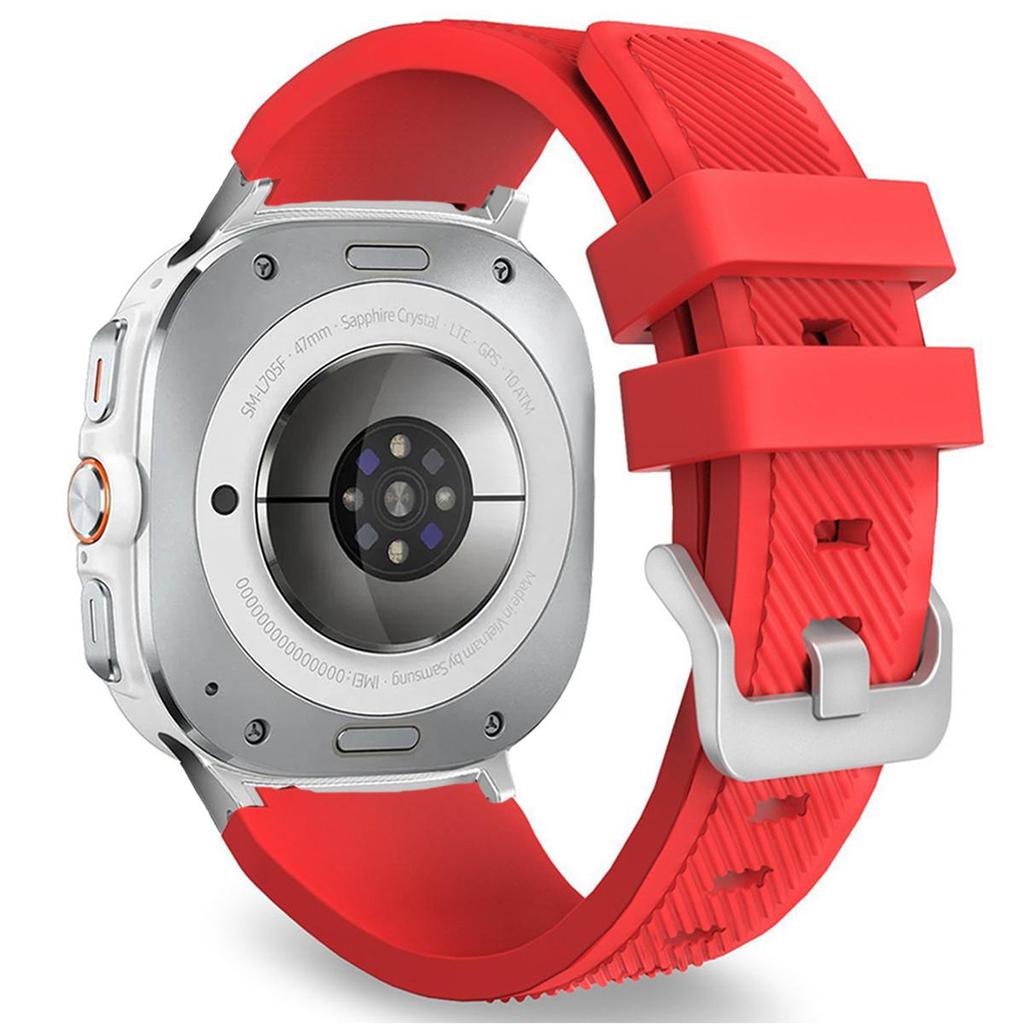 Silicone Strap for Samsung Galaxy Watch 8 40 44 46mm Sports Bracelet Quick Fit Watchband for Galaxy Watch 8Ultra 47mm Wrist Band