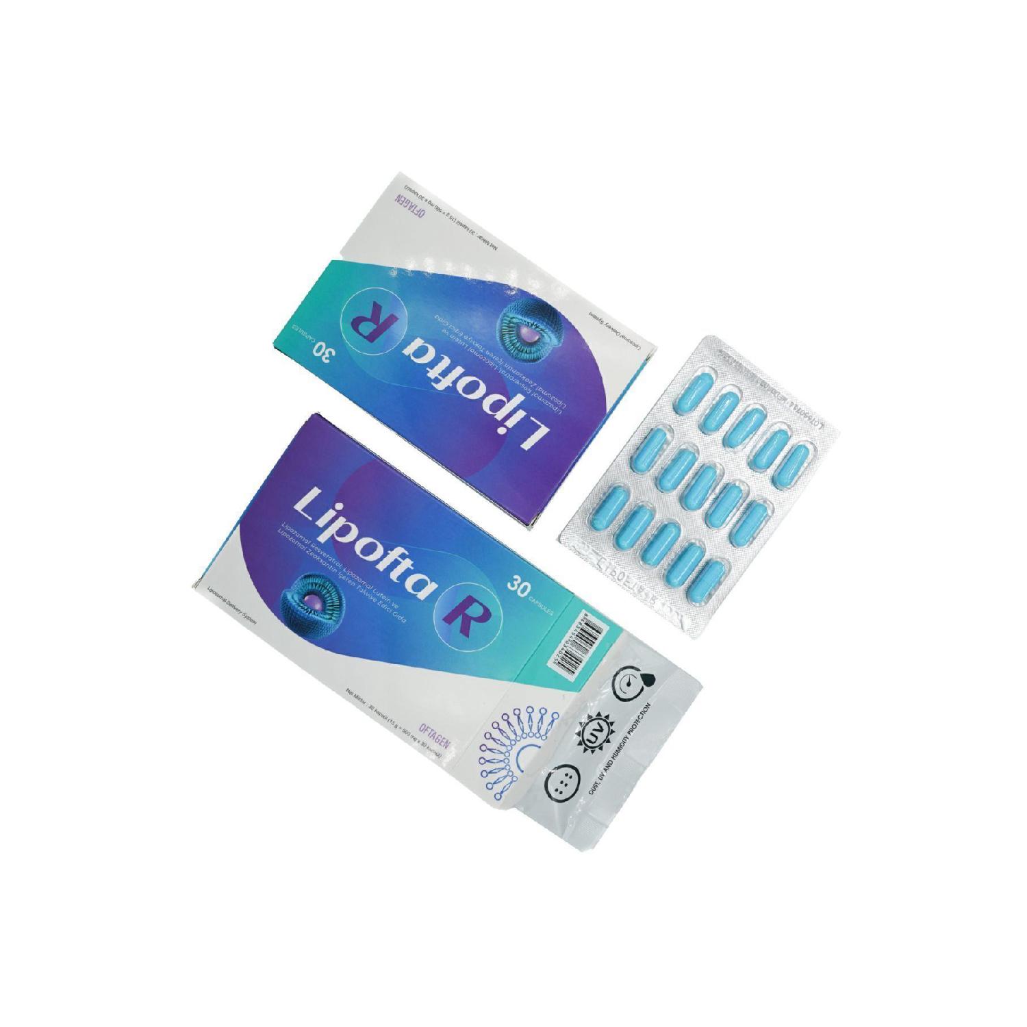 

R 30 Capsules Multi Liposomal Vitamin Complex Resveratrol, Coenzyme Q10, Fish Oils