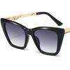 Fashion Sunglasses Women Personality Sun Glasses Oversize Frame Anti-UV Spectacles Personality Temples Eyeglasses Ornamental