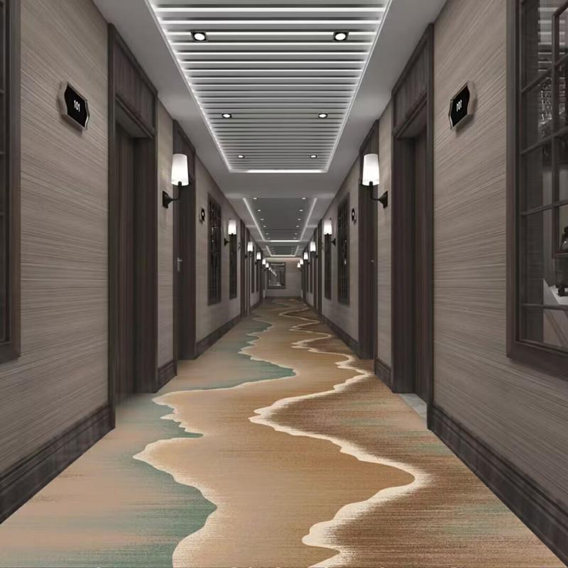 Gruby dywan ognioodporny do hoteli i klubów