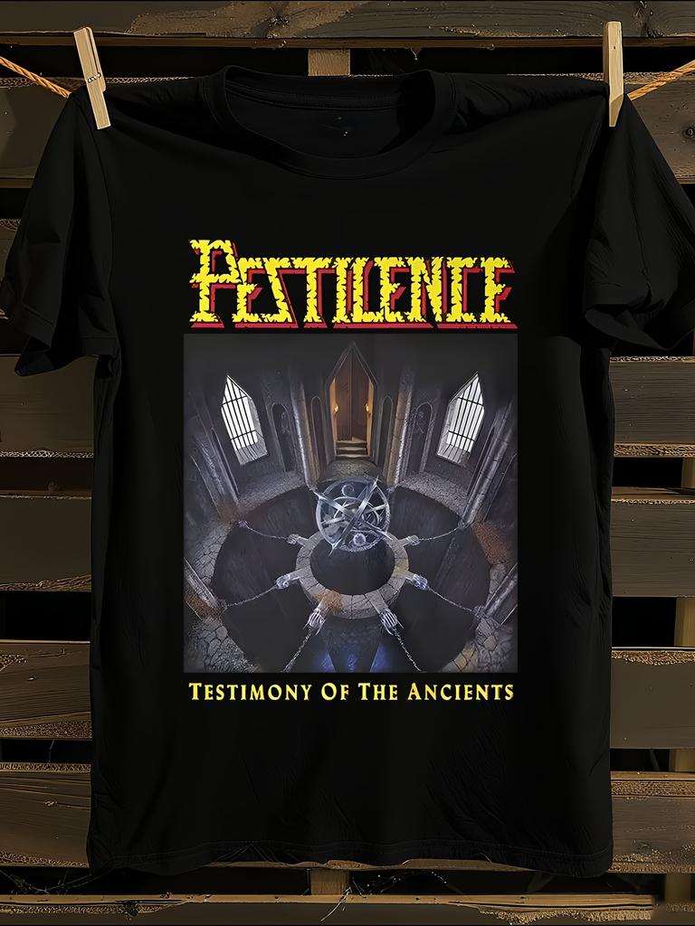 PESTILENCE 'Testimony Of The Ancients' Gothic Metal T-Shirt