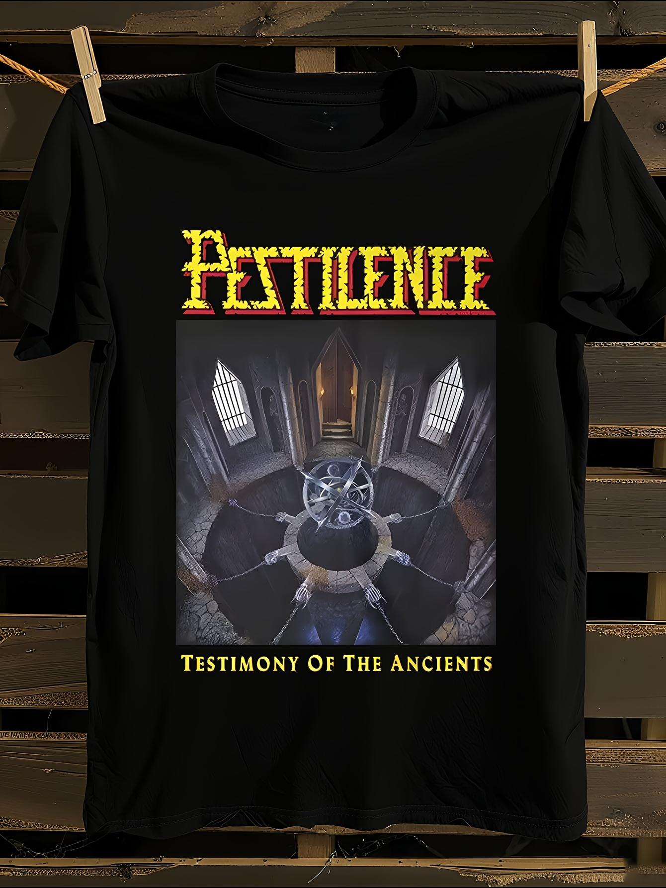 PESTILENCE  Testimony Of The Ancients  Gothic Metal Tshirt L