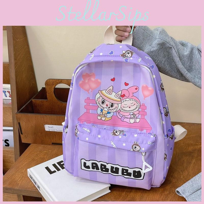 Cute Modern Design Kids Backpack Lightweight Durable Polyester Perfect For Boys And Girls