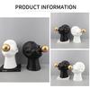 Minimalist Resin Bubble-Blowing Boy Figure for Home Décor