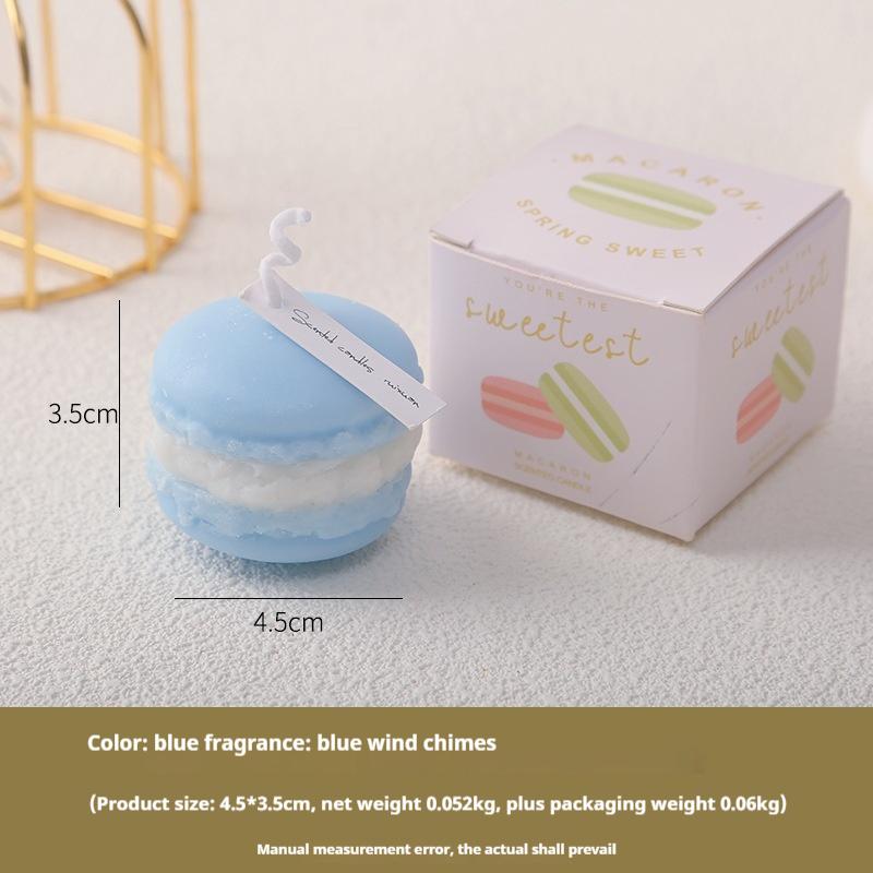 2026 Cute Macaron Creative Styling Aromatherapy Candles Home Fragrance Collection Decoration Ornaments Christmas Birthday Gifts