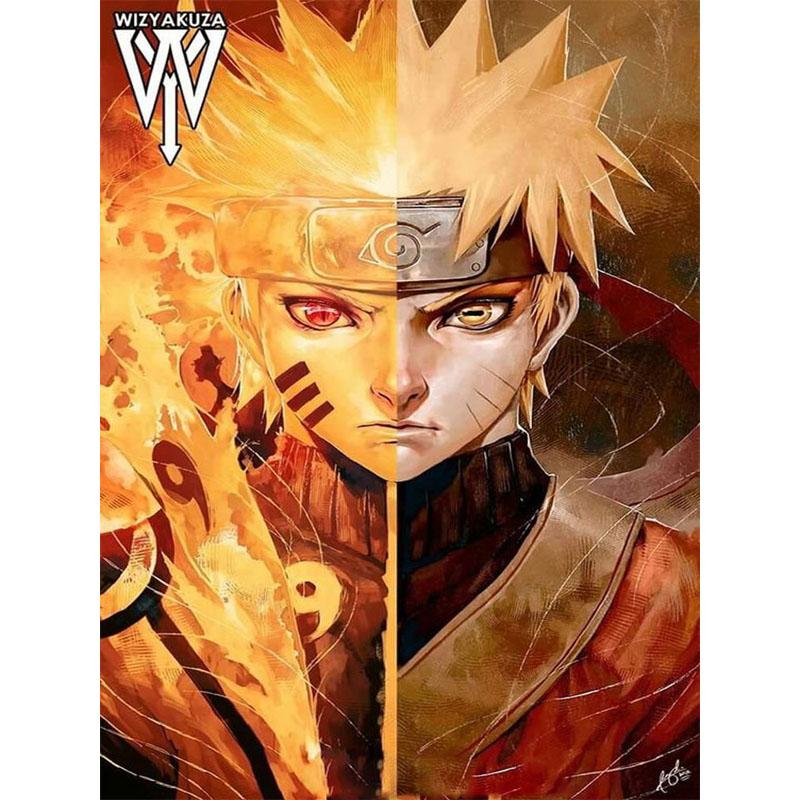 

DIY Алмазная мозаика ручная работа вышивка картины мультфильм аниме Наруто полный квадратный Убийство классная вышивка крестиком Декор холст