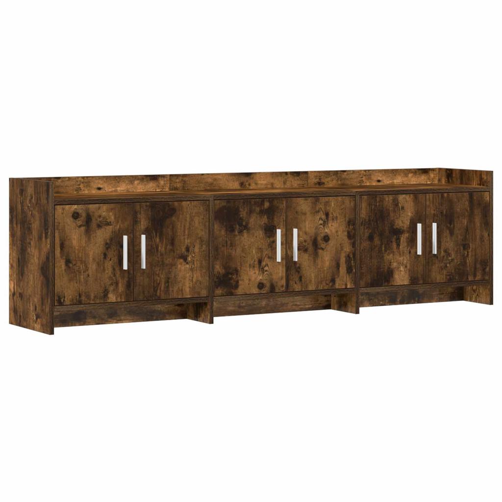 TV Cabinet 168 x 33 x 47 cm Smoked Oak Particleboard