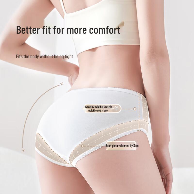 Freego Women's Pure Cotton Disposable Underwear