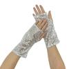Błyszczące Rękawiczki z Cekinami Vintage Rękawiczki do Tańca Modne Dodatki na Występy Impreza Klub