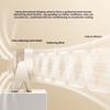 Wall-Mounted Desktop Fan with 5 Speeds Low Noise Electric Fan