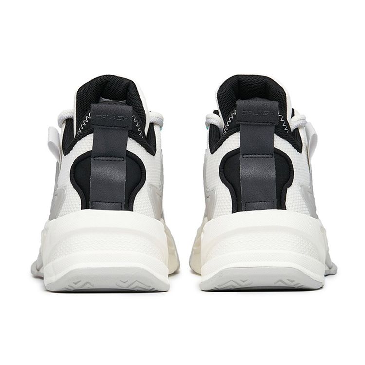 Anta G6 Comfortable Durable Mid-Top Sneakers Men Sneakers White Gray Black 112218082-3