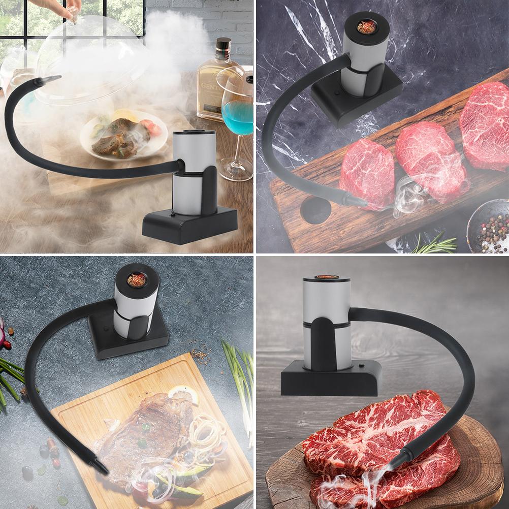 Portable Food Smoker Smoking Machine Handheld Smoke Infuser for Cocktail Food Drink Smoking Babebecue
