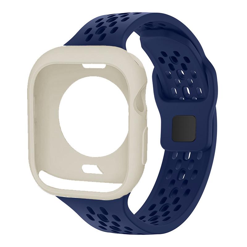 

Silicone Strap+Case for Apple Watch Ultra 3 2 49mm 46mm 45mm 44mm 41mm 40mm 42mm 38mm band for Series 11 10 9 8 7 se 6 5 4 3 2 1 38MM Series 3 2 1