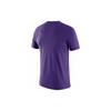 Nike T Shirts Men's Purple Crew Neck Moderate Straight Fit DA7479-547