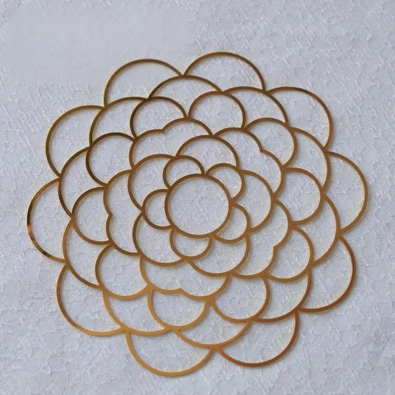 10-20cm Spiral Ikebana Stem Holder Vase Flower Arrangement Tools Accessory Spiral Stem Holder Grid Can DIY Bending Floral Frog