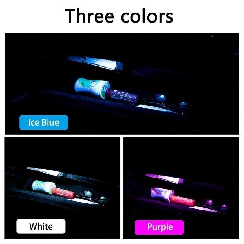 Samochodowy mini przełącznik dotykowy Led Auto bezprzewodowa lampa otoczenia przenośna lampka nocna do czytania żarówka na dach samochodu Oświetlenie wnętrza samochodu