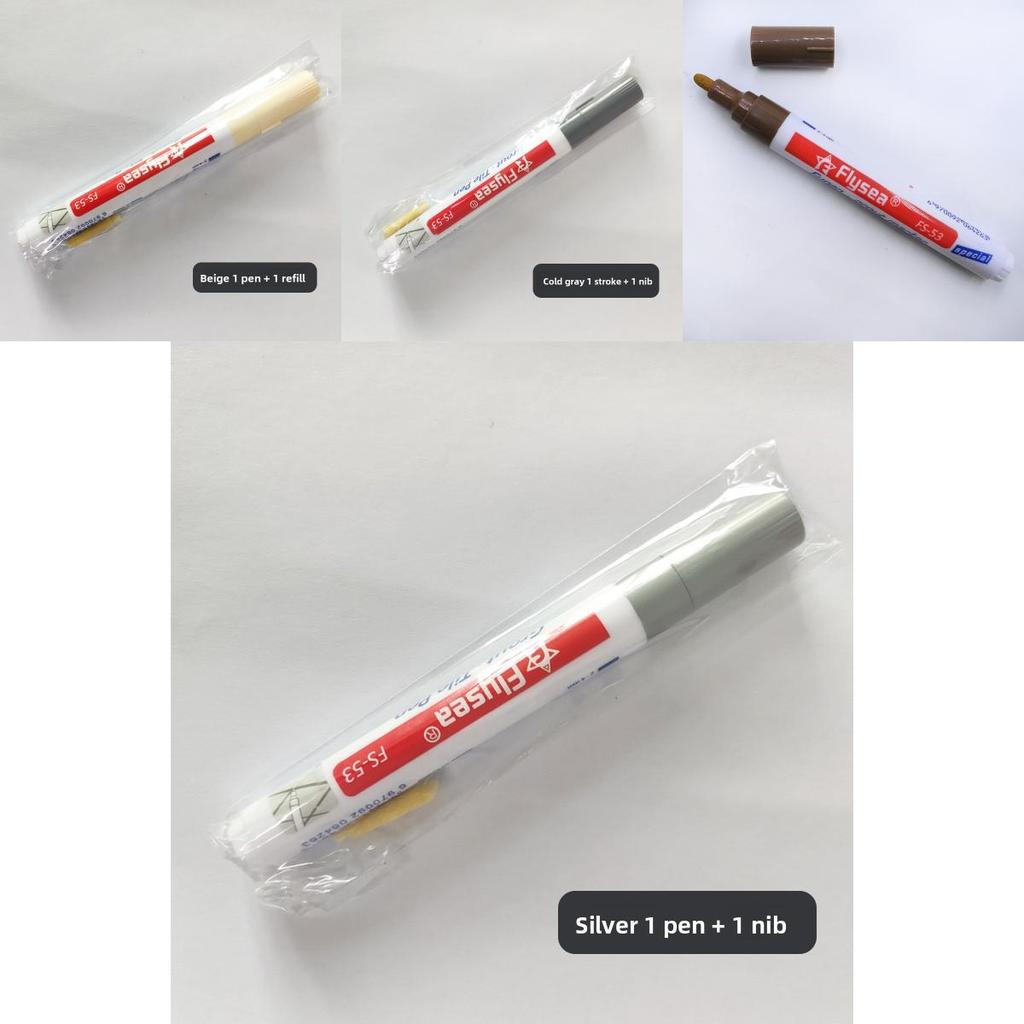 Repair Color Pen Tile Grout White Porcelain Wall Floor Gap Agents Waterproof And