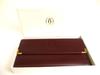 Authentic Cartier Must De Cartier Bordeaux Leather Flap Long Wallet #a786  Refurbished