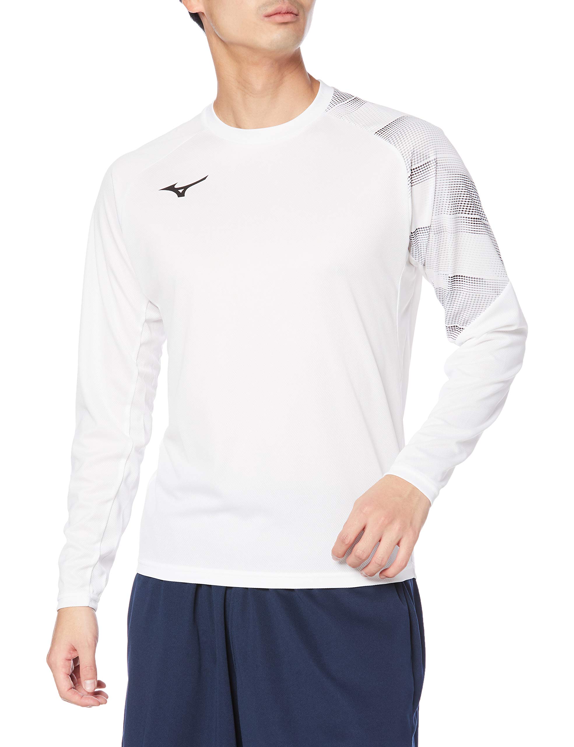 

Mizuno Одежда для легкой атлетики Тренировочная футболка U2MA0510 Белая Япония XL (эквивалент японского размера XL)