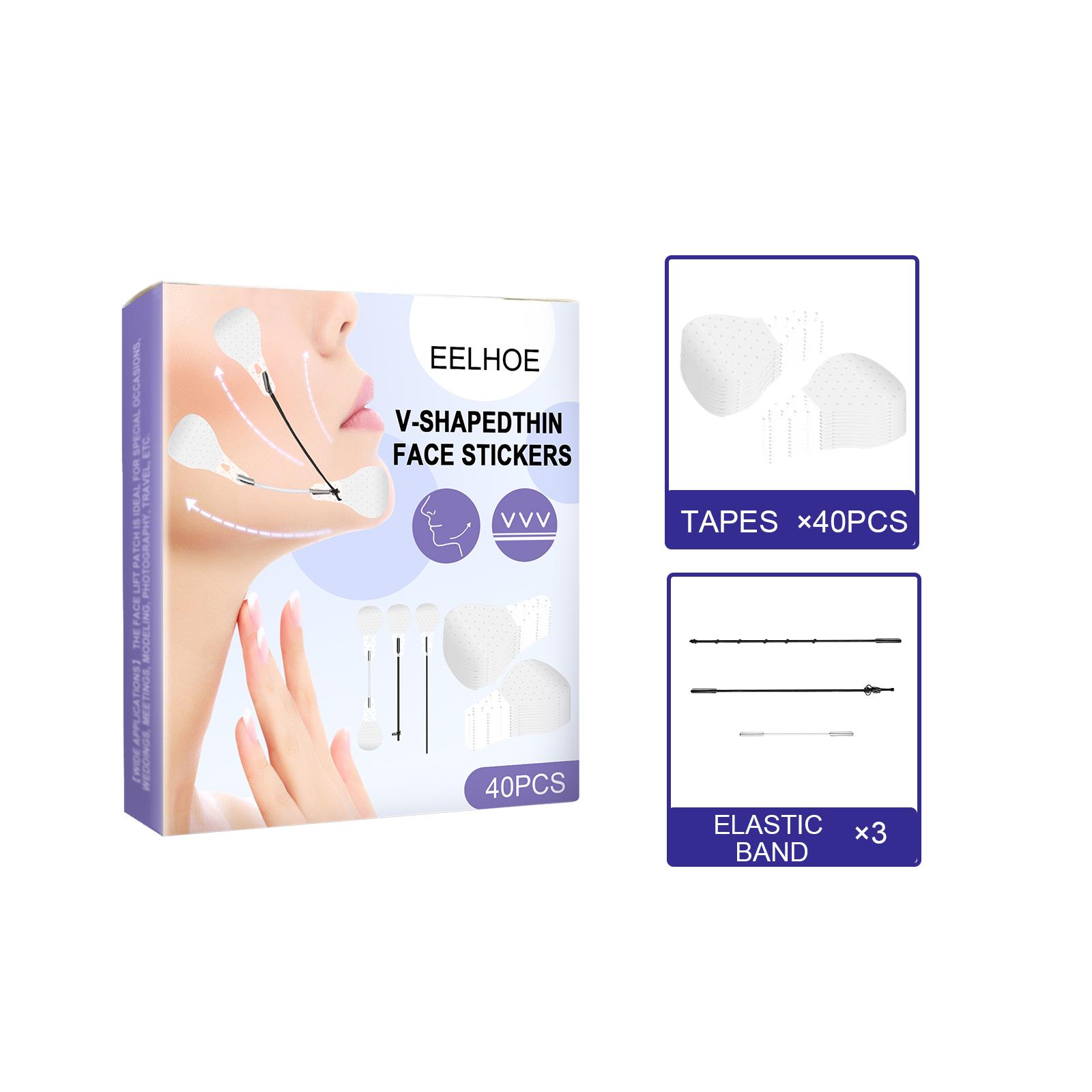 EELHOE Facial Skin Tightening, Jaw Muscle Contractions, V-Face Lifting and Shaping Patch